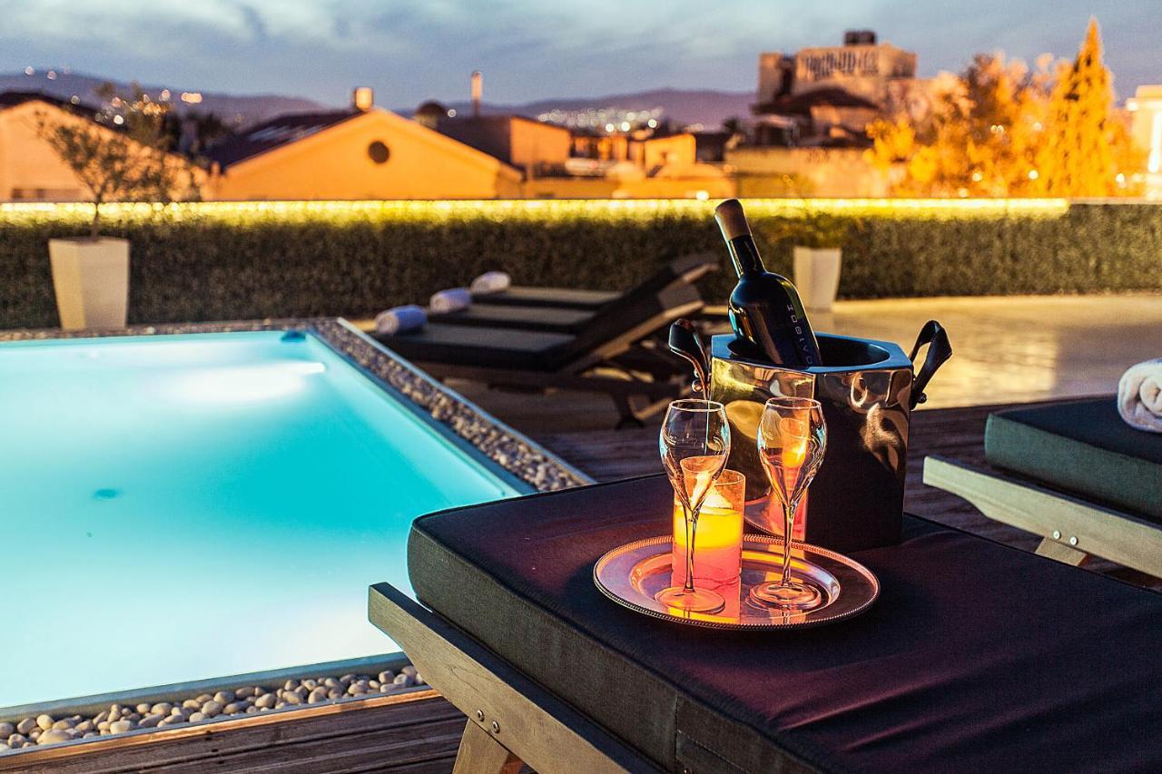 Andromeda Downtown Suites Athén Kültér fotó